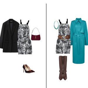 ETRO ITALY | 100% silk paisley asymmetrical shift dress